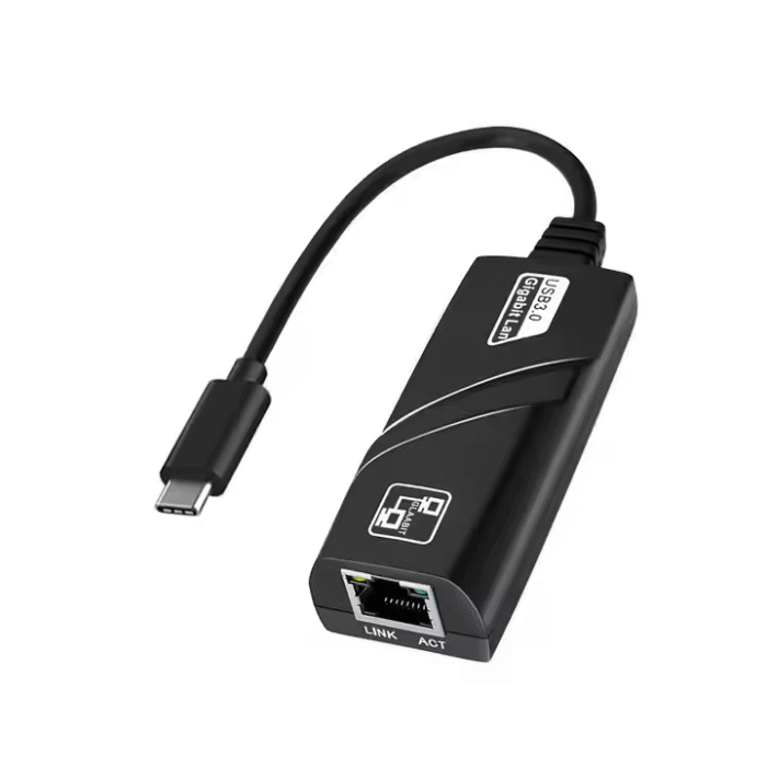 Adaptador De Red Lan Rj45 A Tipo C Gigabit (0997) - Imagen 1