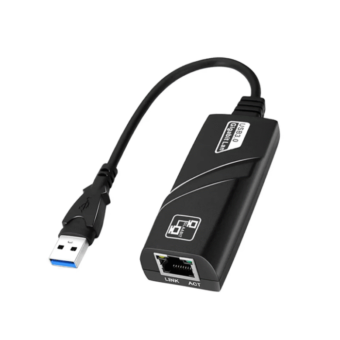 Adaptador De Red Lan Rj45 A Usb 3.0 Gigabit (0181) - Imagen 1