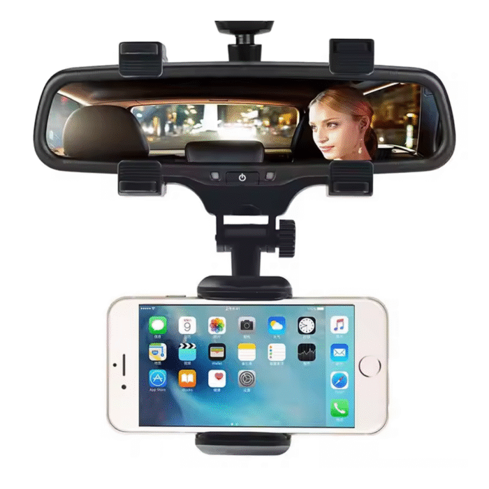 Base De Celular Para Carro Retrovisor (0971) - Imagen 1