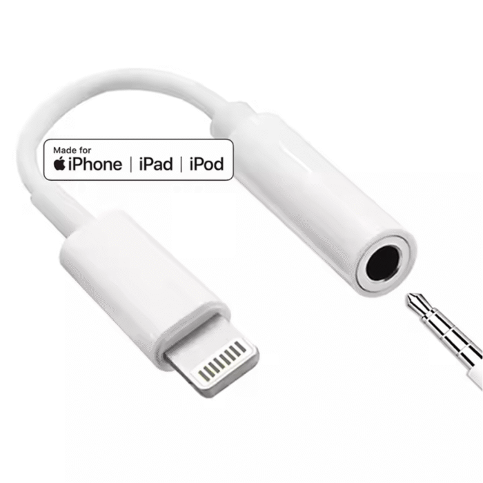 Cable Adaptador Iphone A Auxiliar 3.5mm (0377) - Imagen 1
