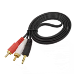 Cable Auxiliar 3.5mm A 2 Rca 5Mts (0400)