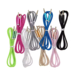 Cable Auxiliar 3.5mm Nylon 1Mt Unicolor (0389)