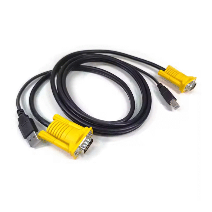 Cable Conmutador Kvm Vga-Usb 1.5Mts (0982) - Imagen 1