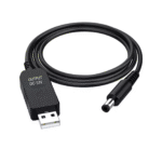 Cable Corriente Usb A Plug 5.5Mm Dc 5V A 12V (0486)
