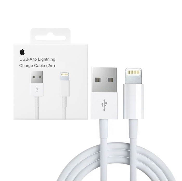 Cable Iphone 2Mt Certificado Carga Rapida (0361) - Imagen 1