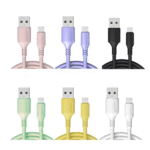 Cable Micro Macaron Colores 1Mt (0344)