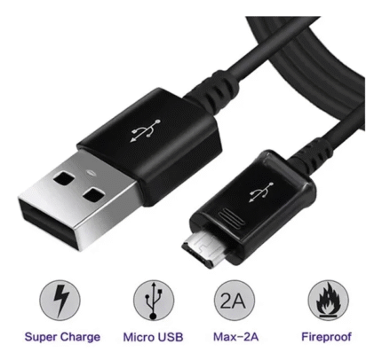 Cable Micro USB 2A 1Mt (0335)