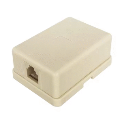 Cajetin Para Telefono Con Conexión Rj11 (0534)