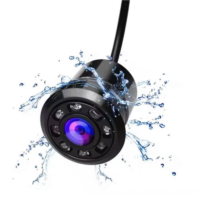 Camara De Retroceso Redonda Con Led (0279) - Imagen 1
