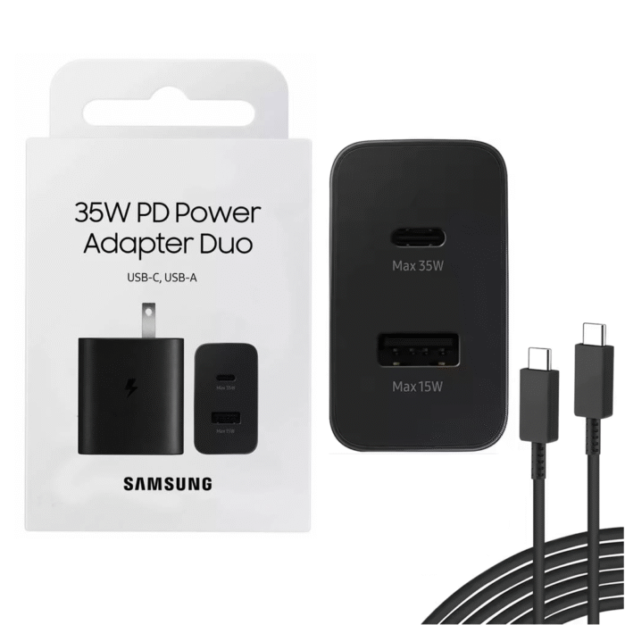 Cargador Samsung 35W Cable Tipo C A Tipo C (0865) - Imagen 1