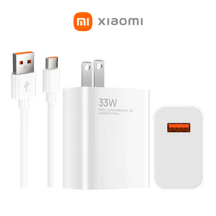 Cargador Xiaomi Tipo C 33W (0862) - Imagen 1