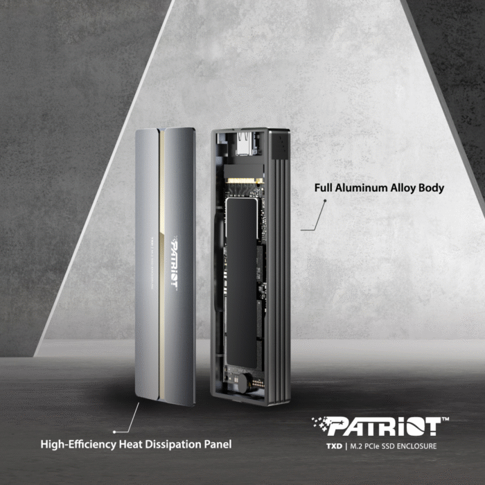 Case Enclosure M.2 Ssd Tipo C Y Usb Patriot TXD810 (0514) - Imagen 5