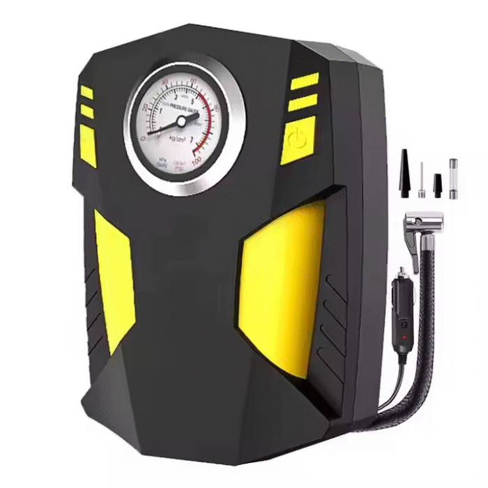 Compresor De Aire 12V 150Psi Manometro (0663) - Imagen 1
