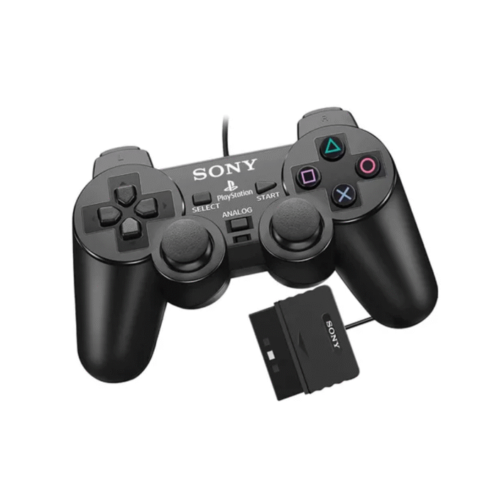Control Play Station 2 Con Cable (0537) - Imagen 1