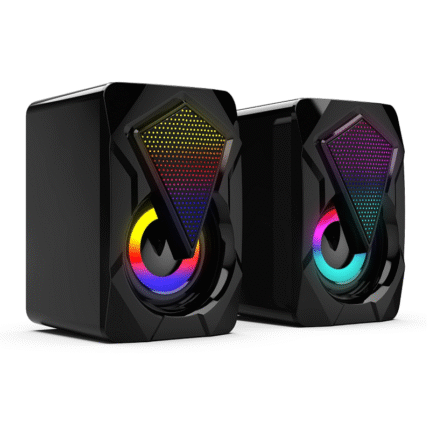 Cornetas Para Pc Con Luz RGB X2 (0619)