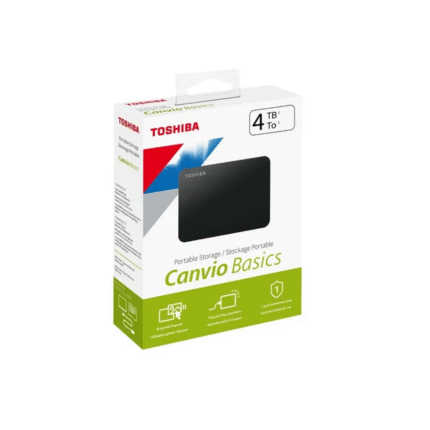 Disco Duro Externo Toshiba 4TB Canvio Basics (0076)