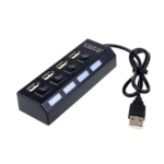 Hub Usb 4 Puertos Con Swith (0552)