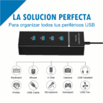 Hub Usb 4 Puertos Usb 3.0 (0553) - Imagen 3