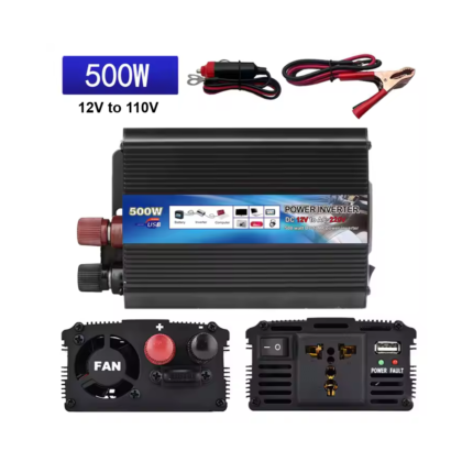 Inversor 500W 12V A 110V Black (0921)