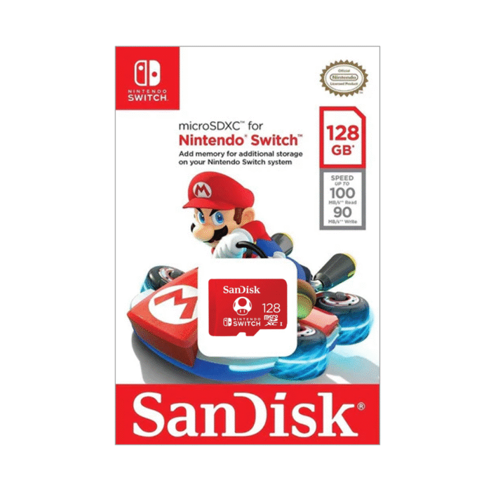 Micro Sd Sandisk 128Gb Nintendo Switch (0012) - Imagen 1