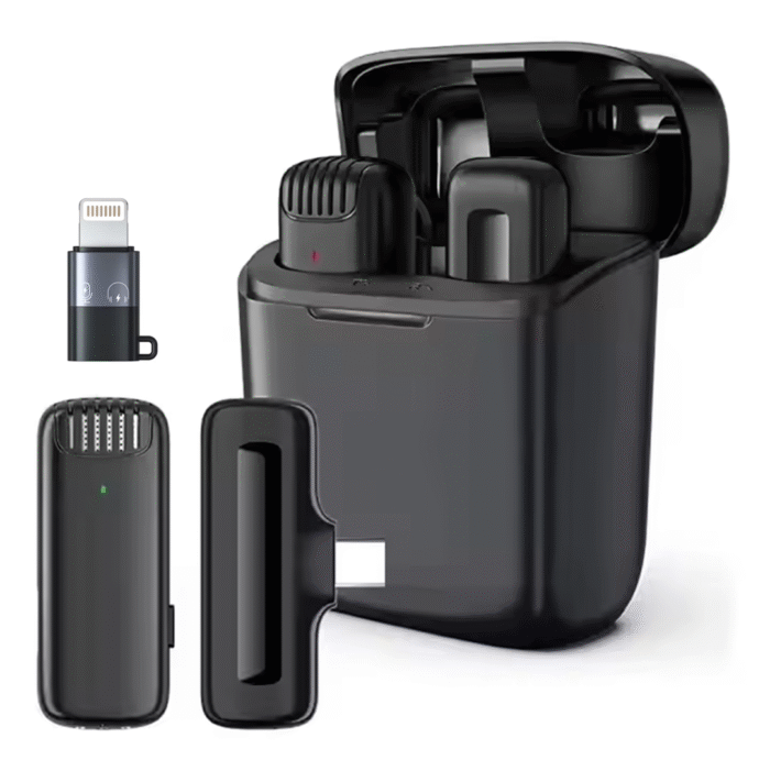 Microfono Balita Inalambrico Dual Tipo C y Lightning (0924) - Imagen 1