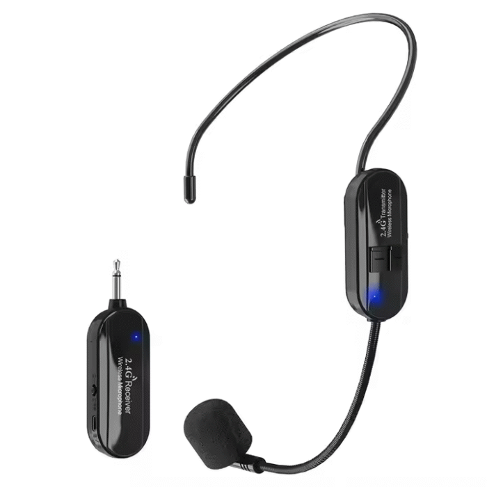 Microfono Cintillo Inalambrico UHF (0403) - Imagen 1
