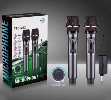 Microfono Inalambrico Recargable Pack 2 TTD-M12 (0659)