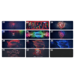 Mouse Pad 30X80 Estampado (0166) - Imagen 5