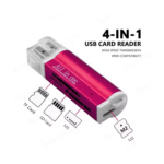 Multilector De Memorias Usb Metal Largo (0558)