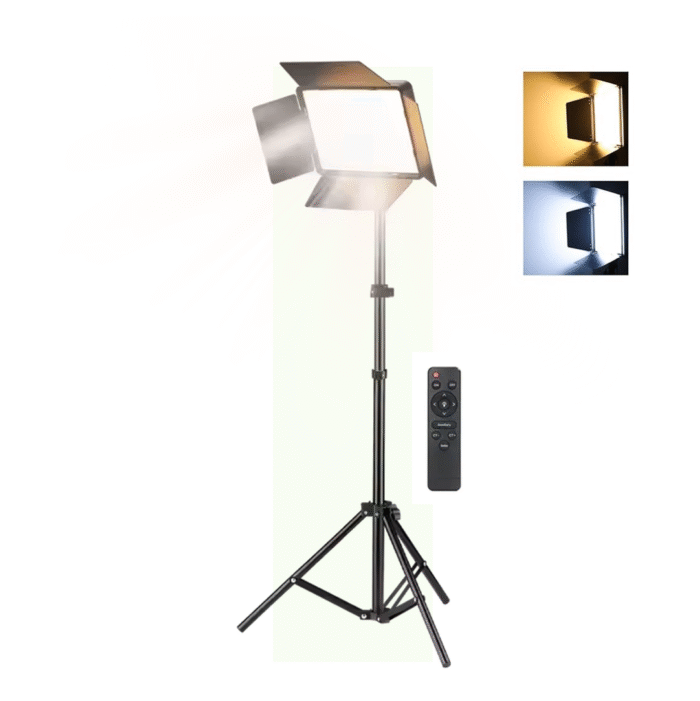 Pantalla De Luz 10 Pulgadas Con Tripode 2.1Mts Y Control (0191) - Imagen 1