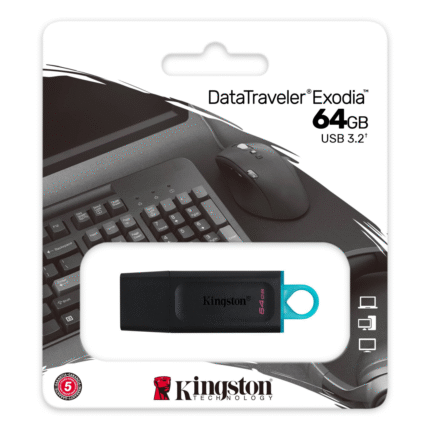 Pendrive Kingston 64Gb 3.2 Exodia (0021)
