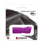 Pendrive Kingston 64Gb 3.2 Exodia M Purpura Neon (0913)