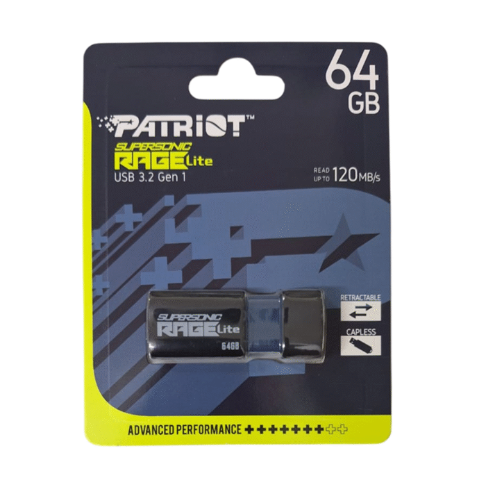 Pendrive Patriot 64Gb Supersonic Rage Lite 3.2 (0019) - Imagen 1