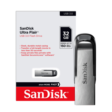 Pendrive Sandisk 32Gb 3.0 Ultra Flair 150Mbps (0046)