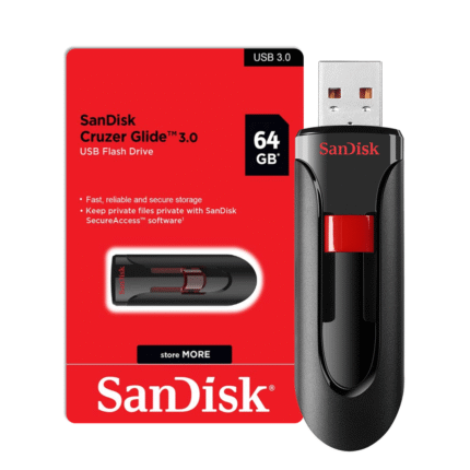 Pendrive Sandisk 64Gb 3.0 Cruzer Glide (0041)