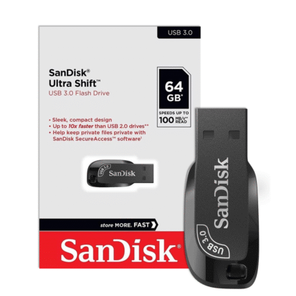 Pendrive Sandisk 64Gb 3.0 Ultra Shift (0043)
