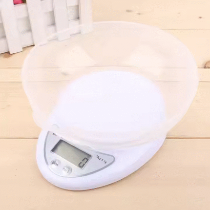 Peso Digital De Cocina Hasta 5Kgr Con Boll (0611)