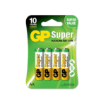Pila AA GP Super Alcalinas Pack 4 (0590)