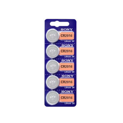 Pila Boton CR2016 Sony Pack 5 (0601)