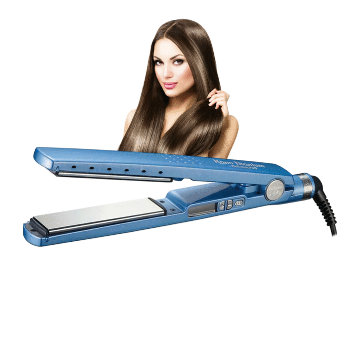 Plancha De Cabello Ancha 4,5Cm Nano Titanium (0874) - Imagen 1