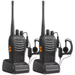 Radio Baofeng 888S Pack 2 Con Manos Libres (0662)