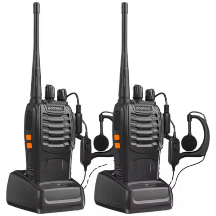 Radio Baofeng 888S Pack 2 Con Manos Libres (0662)