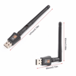 Receptor Wifi Usb 600Mbps Ac600 Con Antena (0138) - Imagen 7