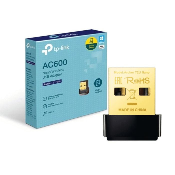 Receptor Wifi Usb Tp-Link T2U Nano Ac600 (0130) - Imagen 1