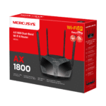 Router Mercusys Mr70X Ax1800 Wifi 6 Dual Band Gigabit (0961)