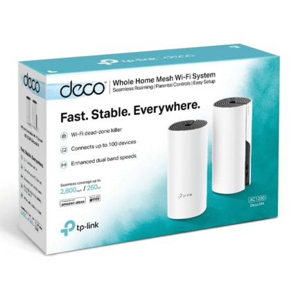 Router Tp-Link Ac1200 Deco M4 2Pack Dual Band Gigabit (0100)