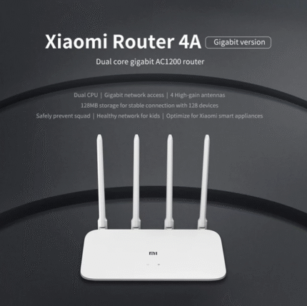 Router Xiaomi 4A Dual Band Ac1200 Gigabit (0934)