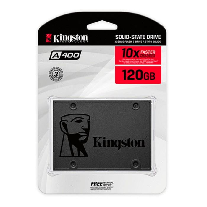 SSD 120Gb Kingston A400 (0058) - Imagen 1
