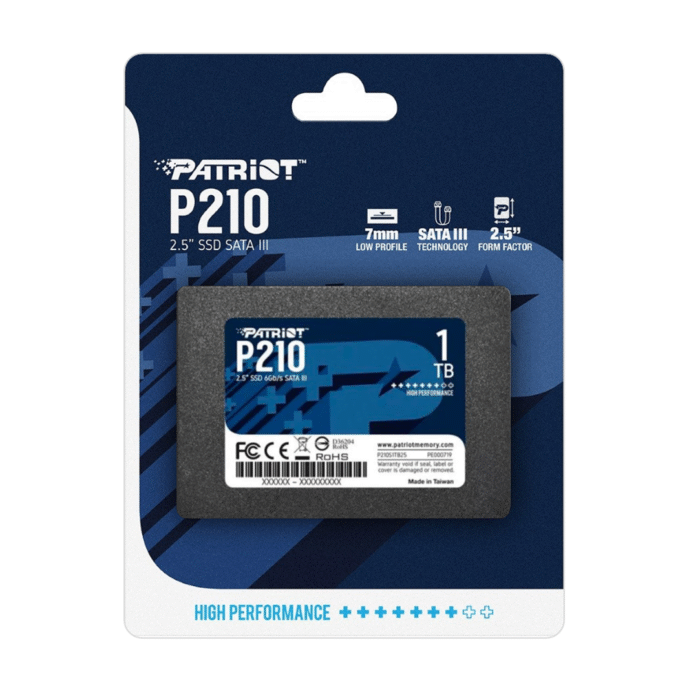 SSD 1TB Patriot P210 (0069) - Imagen 1