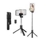 Tripode 3 En 1 Con Control Bluetooth Y Luz Led (0920)